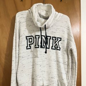 VS Pink Cowl Neck Sweatshirt - Size Medium